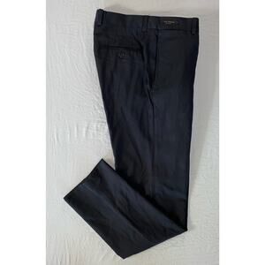 Ted Baker Flat Front Wool 'Julian' Dress Pants, Slacks. Diamond Jacquard, 32X32.